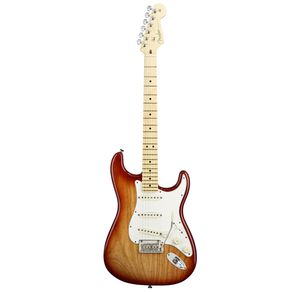 Fender - Guitarra AM Standard Strato ASH MN SIENNA ( 011 3002)