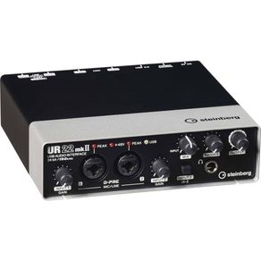 Yamaha - Interface de Audio 2x2 Steinberg USB 2.0 DPRE UR22MKII