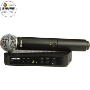 Shure - Microfone Sem Fio de Mão BLX24BR/BETA58