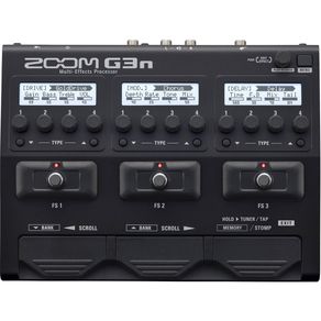 Zoom - Pedaleira Para Guitarra G3N