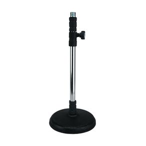 Visão - Pedestal de Mesa Para Microfone Tubo Gold Black PS3 BK