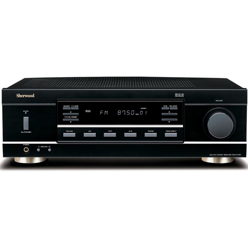 Sherwood Receiver Stereo 105W Por Canal RX4109 Best Áudio bestaudio