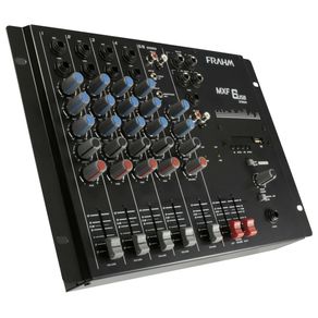 Frahm - Mesa De Som 6 Canais USB MXF-6 Frahm - Mesa De Som 6 Canais MXF6 USB