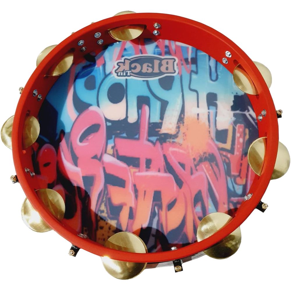 black-tin-pandeiro-soft-13-polegadas-10-afinacoes-grafite-2