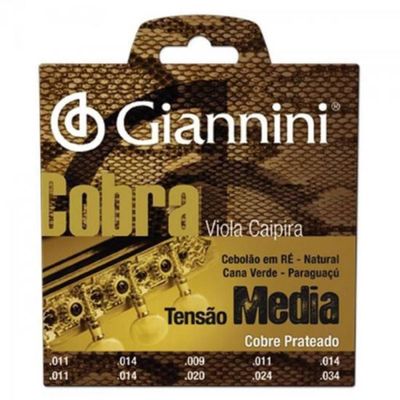 Encordoamento-para-Viola-Cobra-Aco-Media-GESVM--Giannini
