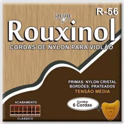Encordoamento-Para-Violao-Nylon-Tensao-Media-R56---Rouxinol