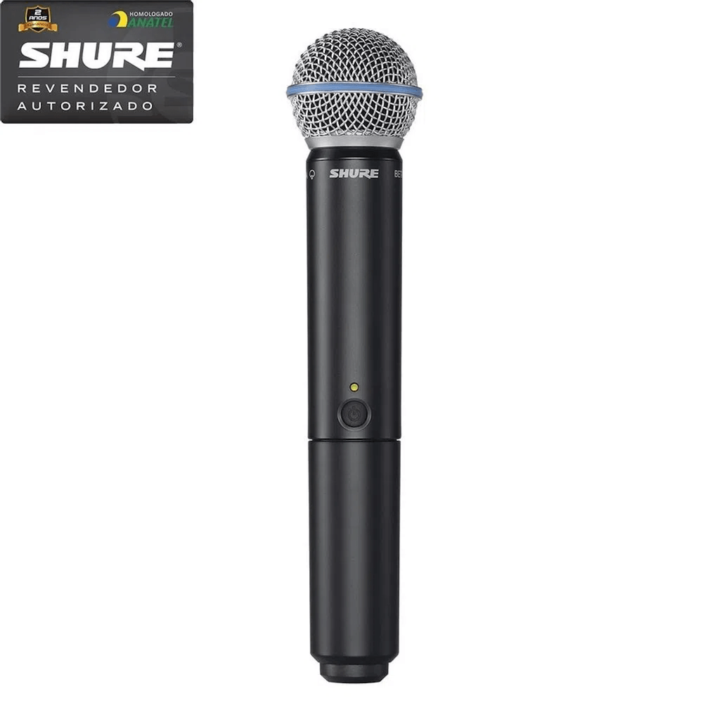 Sistema-De-Microfone-Sem-Fio-De-Mao-BLX-24BR-B-58-J10---Shure-3