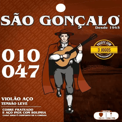 Encordoamento-010-Com-Bolinha-Para-Violao-Aco-Prata-Com-3---Sao-Goncalo