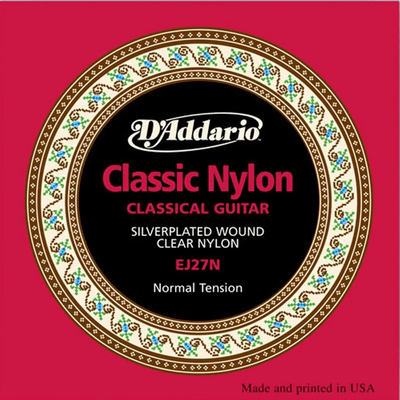 Encordoamento-Para-Violao-Nylon-Medio-EJ27N---D-Addario